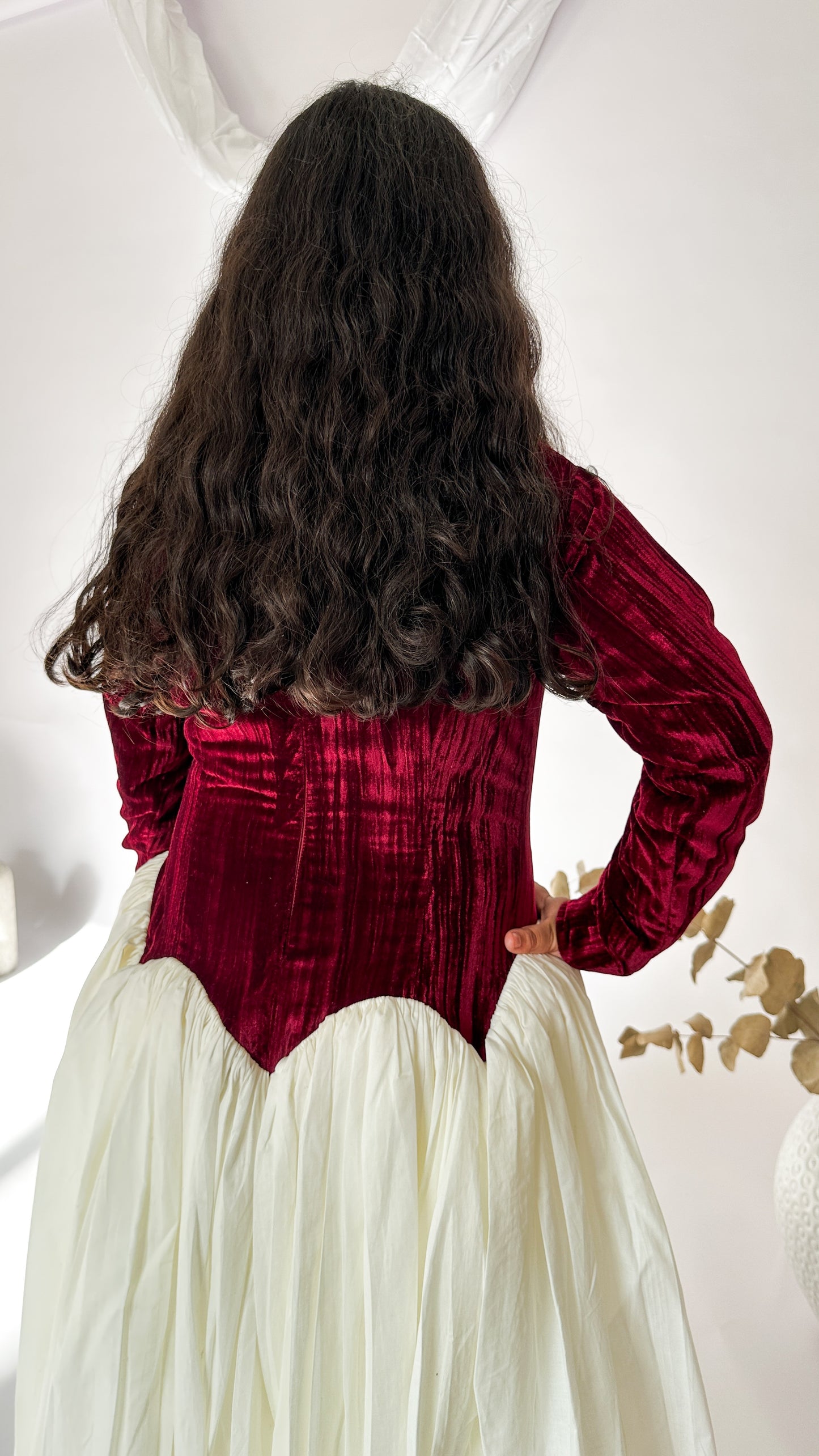 دراعة الموسم (عنابي)