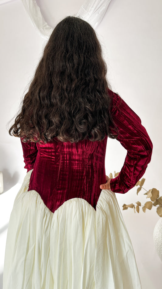 Ramadan Dress Burgundy