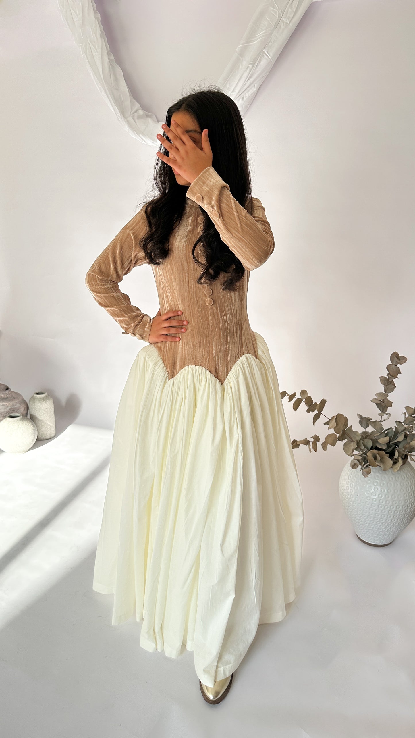 Ramadan Dress Beige