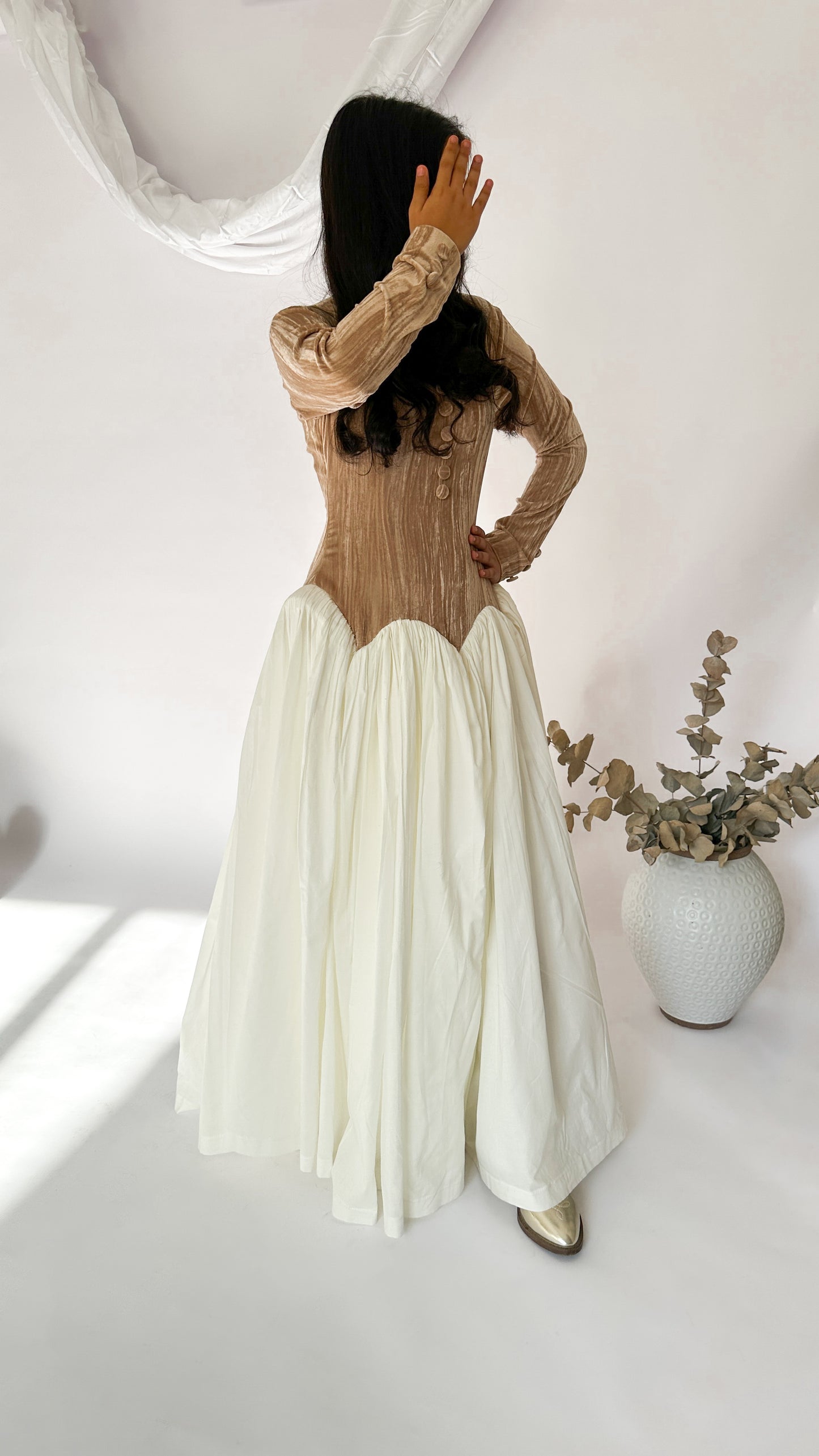 Ramadan Dress Beige