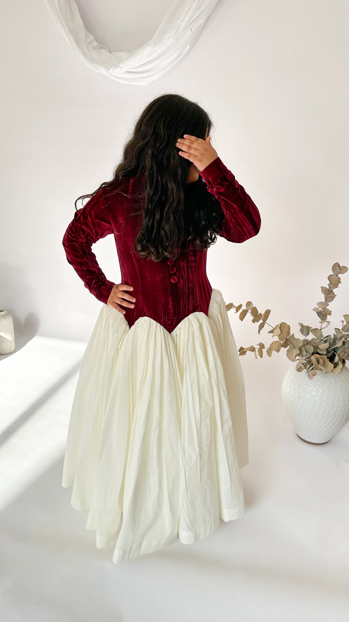 دراعة الموسم (عنابي)